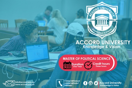 Master of Political Science 2021